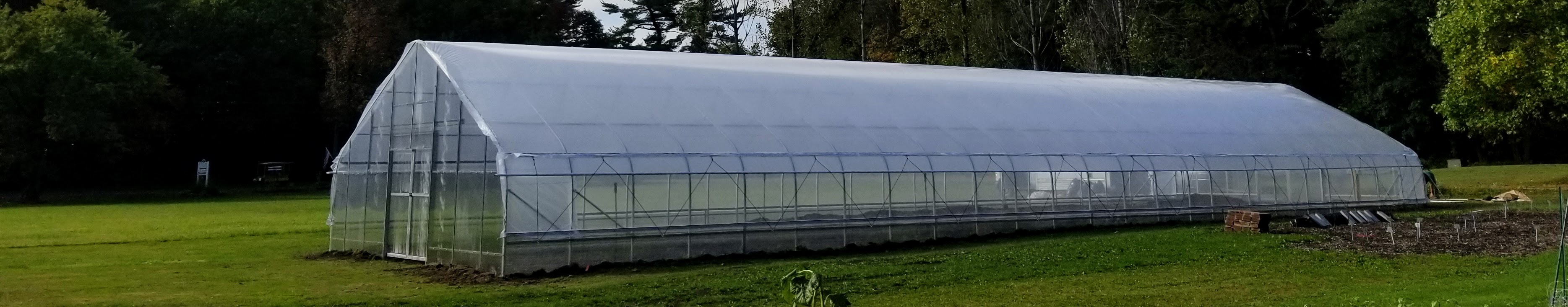 CT Greenhouse NRCS High Tunnel with Roll up sides