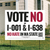No Hate In WA State (24" x 18" Coroplast Yard Sign)
