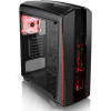 Versa N27 Black 3X Red LED Fan