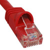 Patch Cord- Cat 5e- Molded Boot- 3' Rd