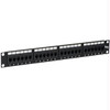 Patch Panel-cat 6- Feed-thru 24-p-1rms