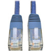 Cat6 Gigabit Molded Patch Cable RJ45 M/M 550MHz 24 AWG Blue 20'