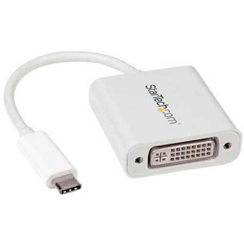 USB C to DVI Adapter White - CDP2DVIW