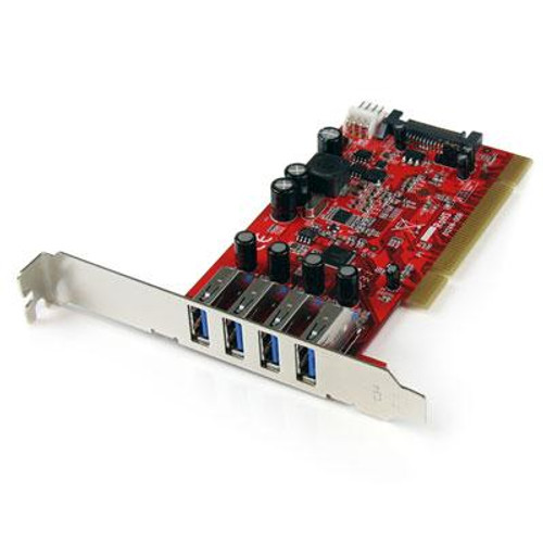 4 Port PCI USB 3 Adapter Card