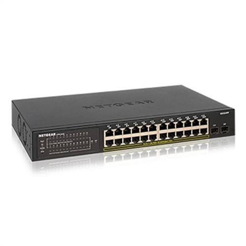 24-Port Gig PoE+ Smart Switch