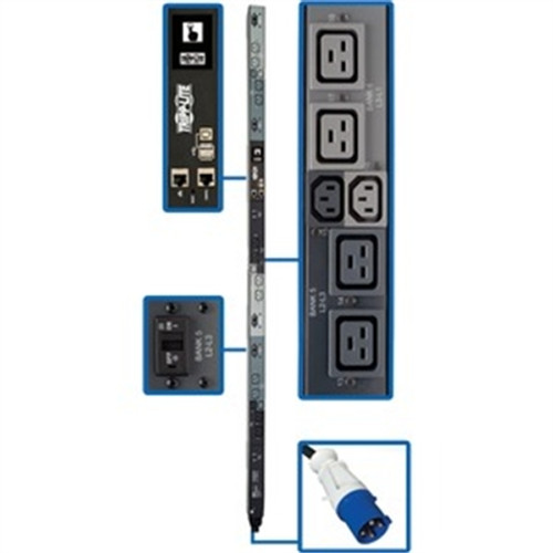 PDU 3 Phase Switched 16.2kW 20