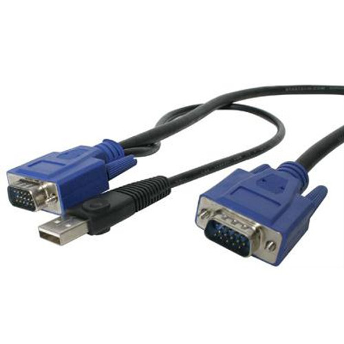 10' USB 2in1 KVM Cable