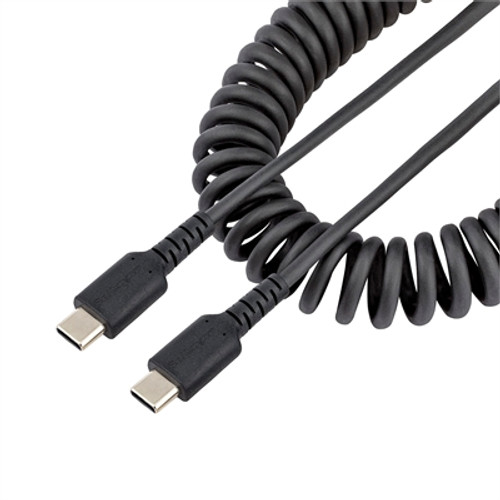 USB C Charging Cable Coiled - R2CCC1MUSBCABLE