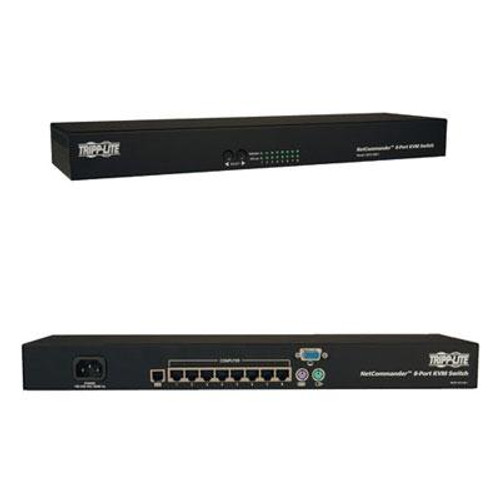 8-Port 1U Cat5 KVM Switch