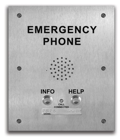 Voip 2 Button Emergency Phone