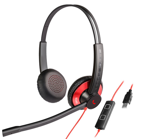 Dual-mic Noise Canceling Binaural Uc Hea