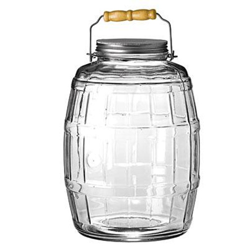 Barrel Jar w/ Lid 2.5Gal