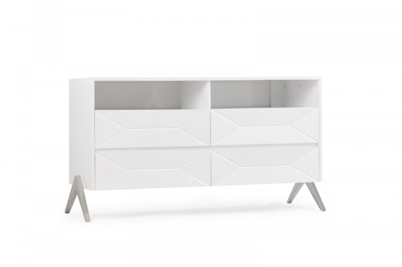 Modrest Candid Modern White Dresser Lounge La