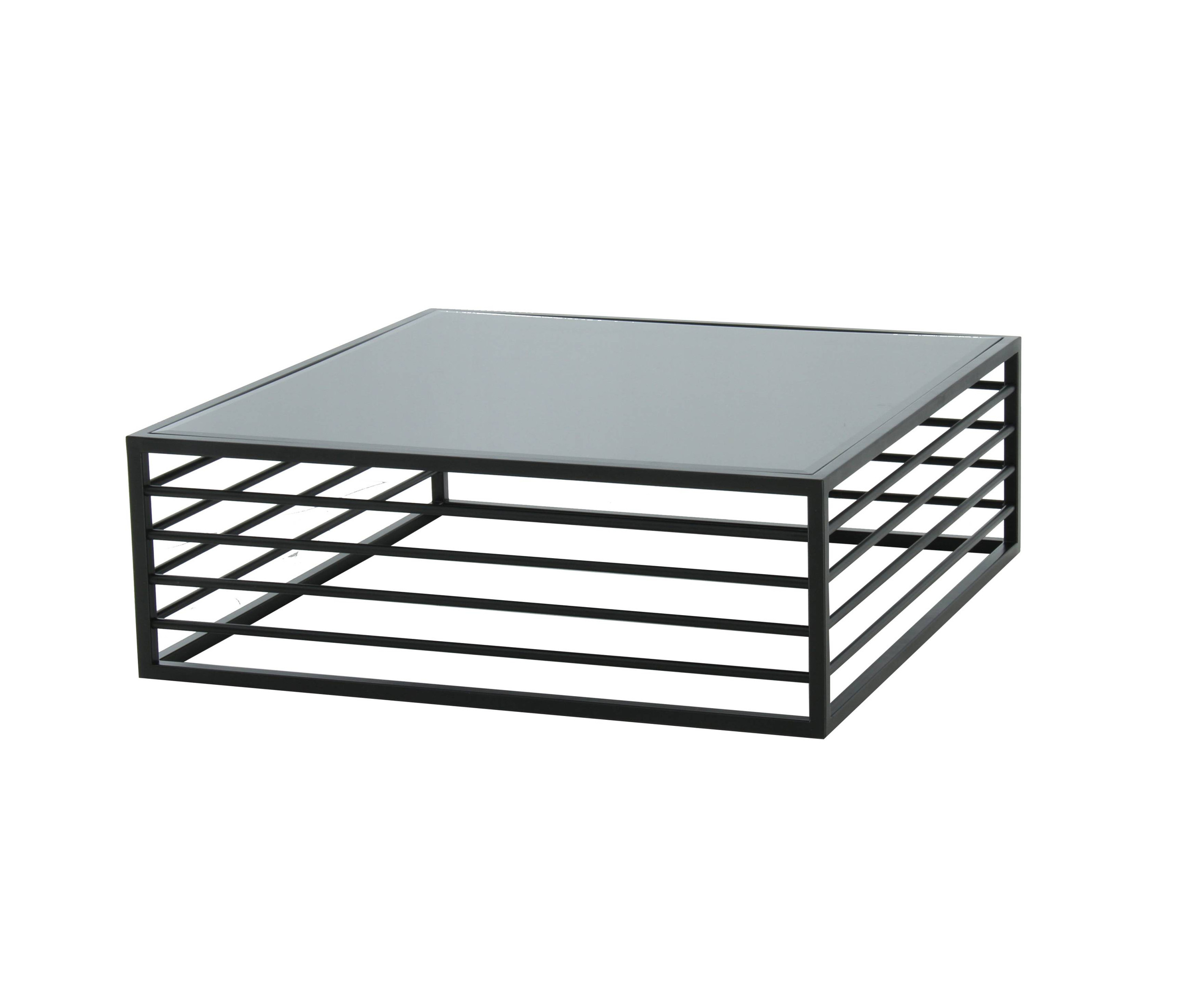 Modrest Topaz Modern Glass Coffee Table Lounge LA