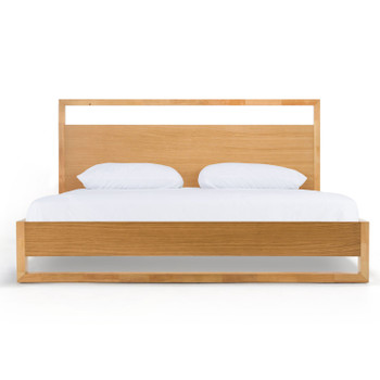 California King Nova Domus Berlin - Modern Natural Oak Bed California King Nova Domus Berlin - Modern Natural Oak Bed