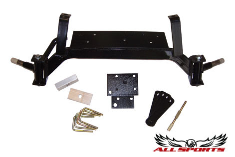 EZ-Go 5 Inch Drop Axle with Spindles 01-Up