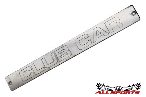 Club Car DS Billet Name Plate Replacement