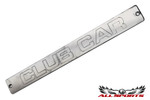 Club Car DS Name Plate Diamond Plate