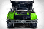 Club Car Rear Bumper on Cart