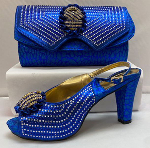 Royal Blue Heels Blue Shoes And Bags To Match Grand Diamond Shoes