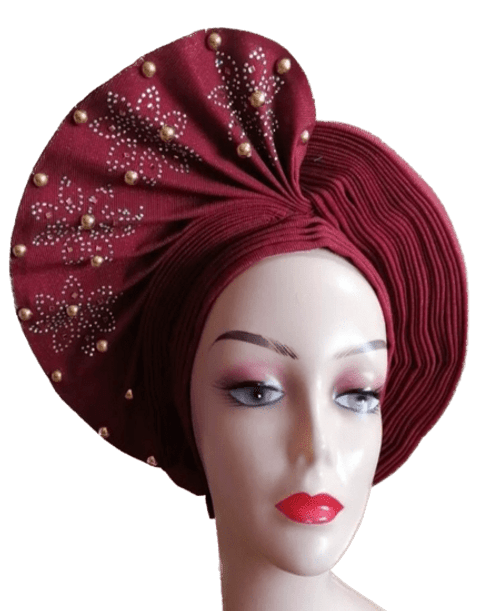  Auto Gele # 43 Burgundy