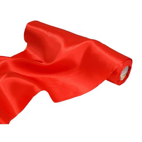 Red Satin Fabric