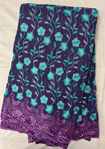 Voile Lace 57 (Purple) - Aaron International