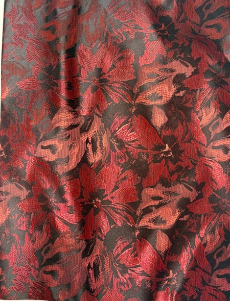 Sego Headtie 3D Damask Red 64