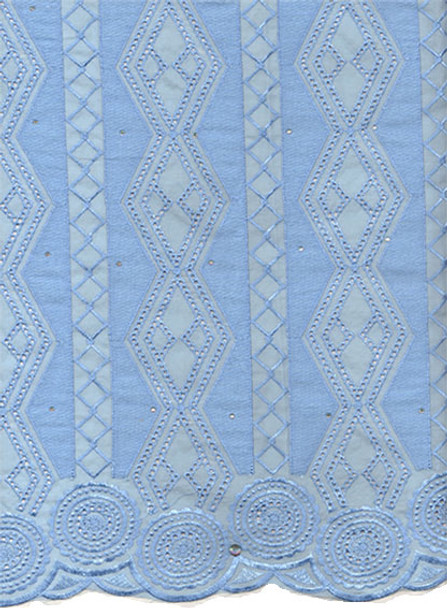 Voile Lace 253 (Baby Blue)