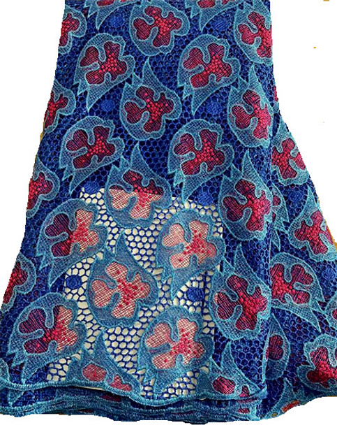 New Cord Lace # 8 (Royal Blue)