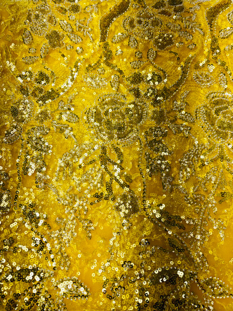 Blousepiece-french Lace # 26 ( yellow)