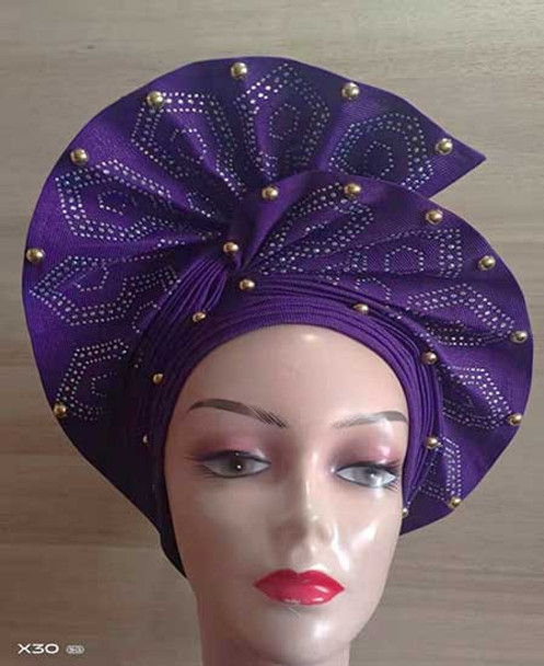  Auto Gele # 7 Purple