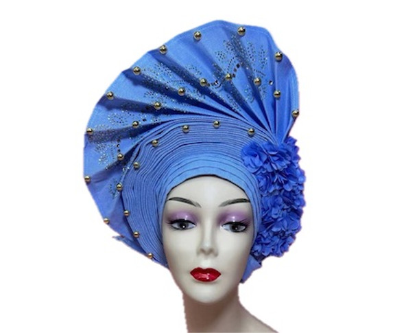 Auto Gele # 63 Blue