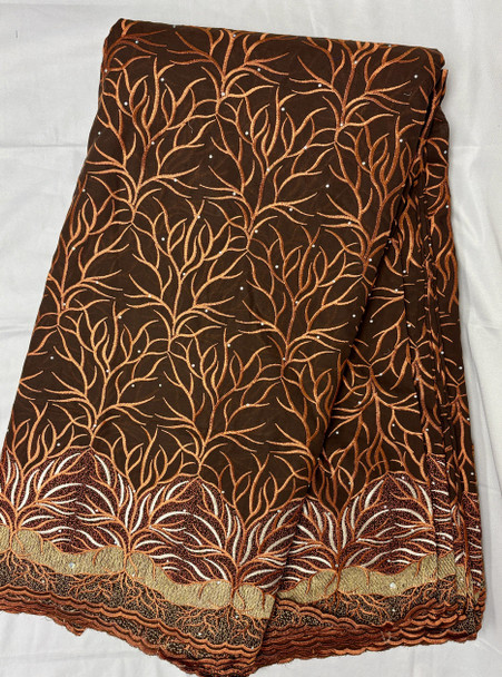 Voile Lace 73 (D.brown)