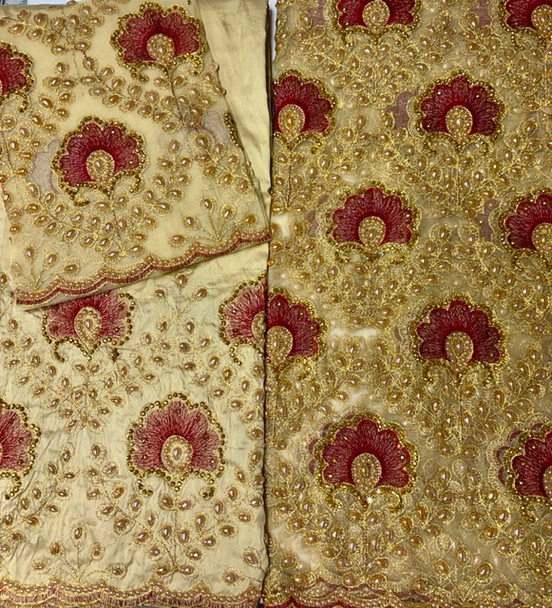 Net + Silk Wrapper 223 Cream 