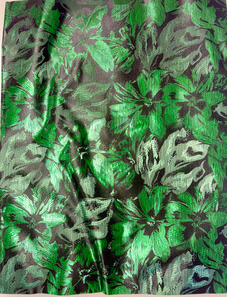 Sego Headtie 3D Damask Green 68