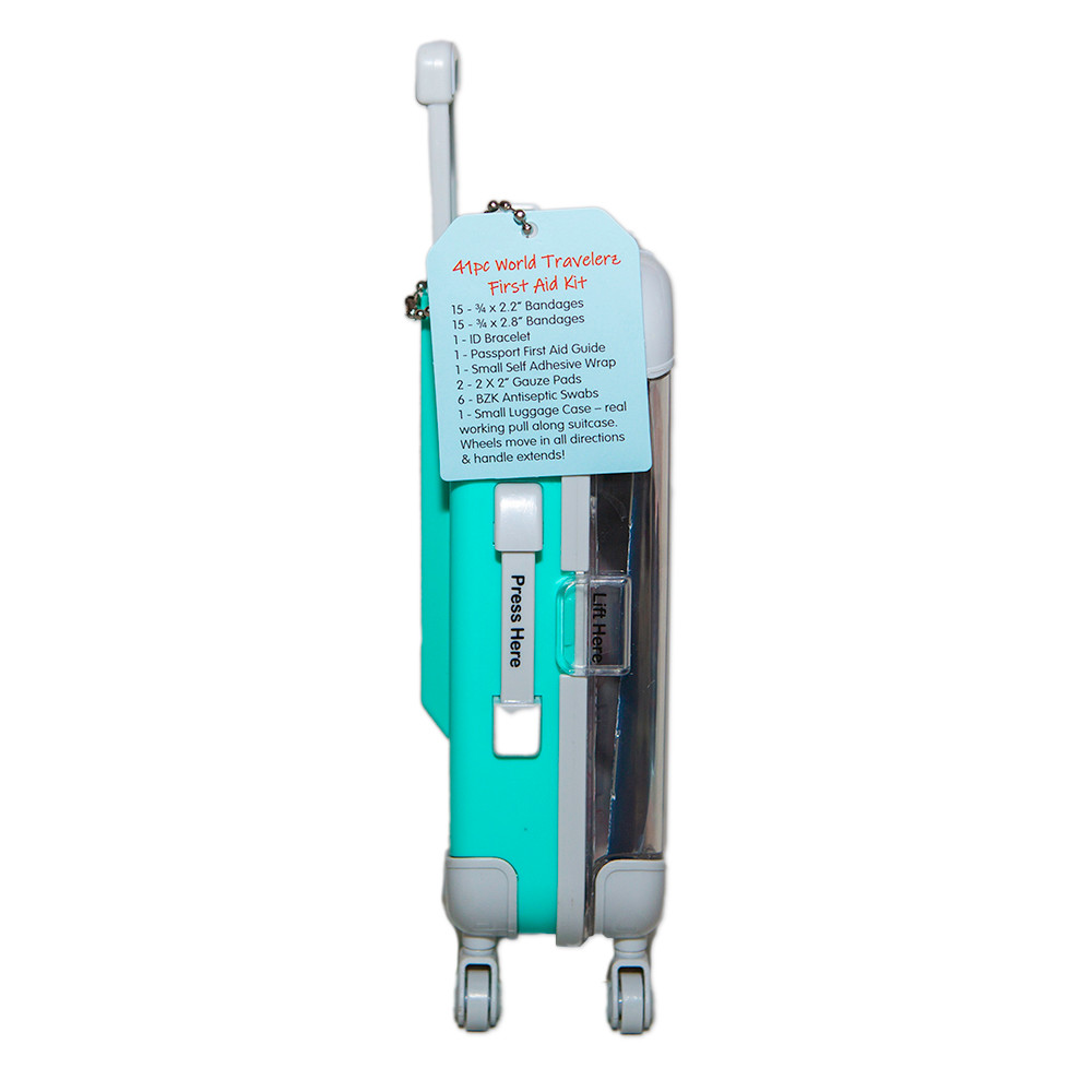 Ouchies World Travelerz 41 pc First Aid Kit - Ouchies Online