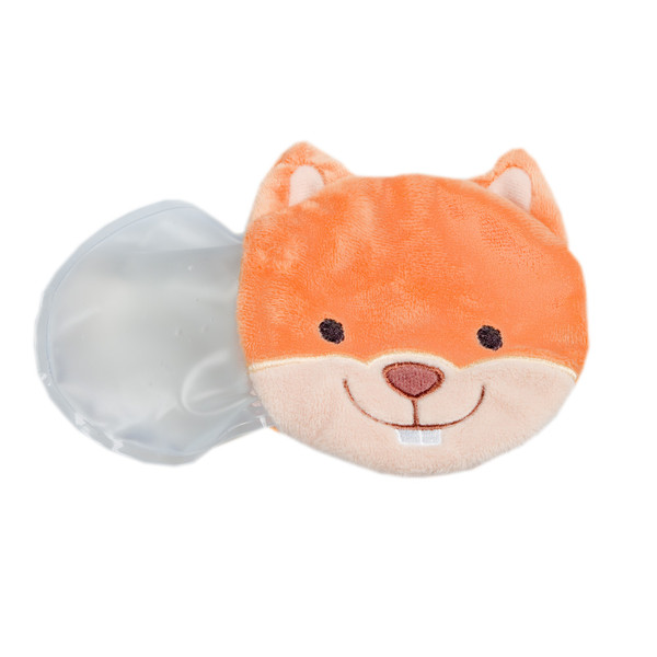 Ouchies Reusable Plush Ice Pack, Cold Pack - Chipmunk