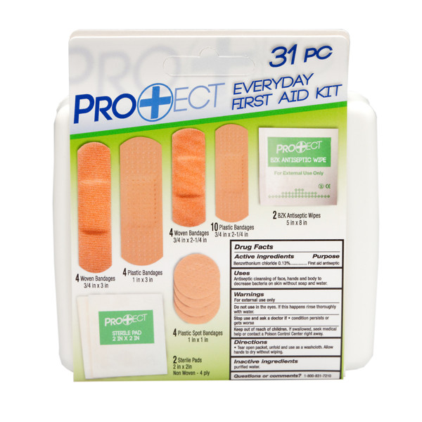 Pro+ect 31 pc first aid kit