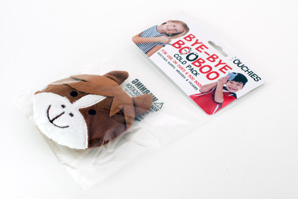 Ouchies Reusable Plush Ice Pack, Cold Pack - Horse