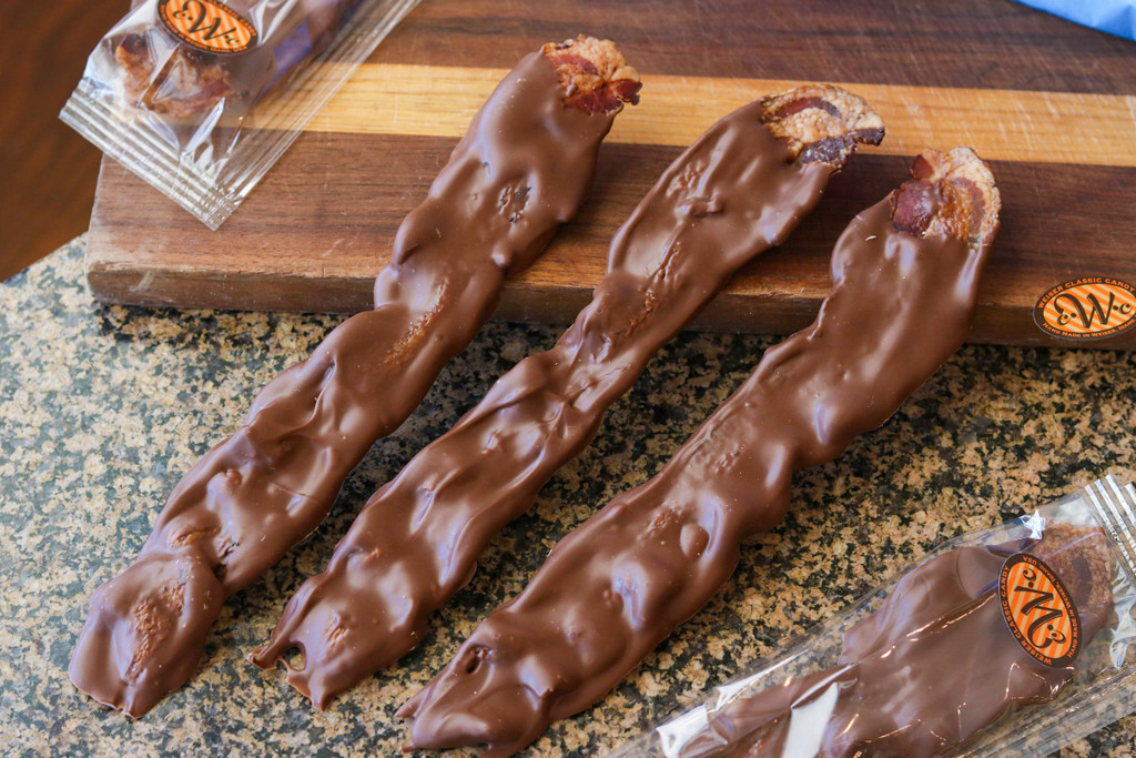 Chocolate Dipped Bacon