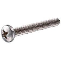 10-24x1-1/2 Phillips Pan Head Machine Screw 18-8 Stainless Steel