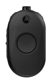 Small, rugged and featuring a smart status glow ring, Motorola CLP1010e two-way radios operate on 1 channel and have a battery life of up to 18 hours. Each radio ships with a battery, battery door, charger, holster and earpiece.