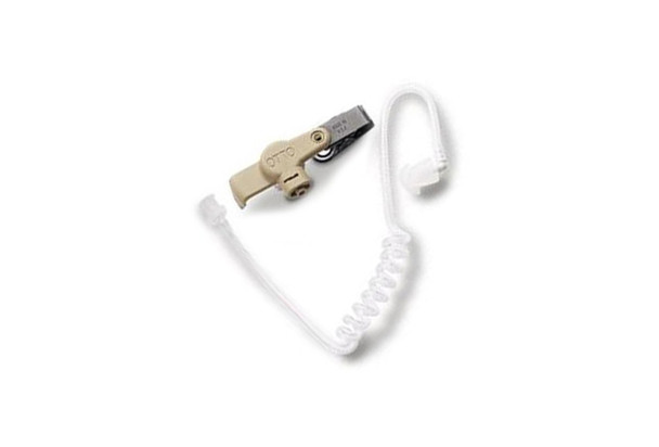 Motorola V1-10179 2-Wire Surveillance Earpiece with Palm PTT Mic color Beige