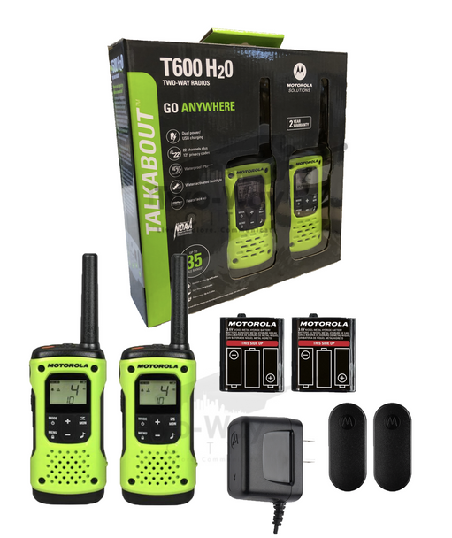 Motorola T600 Two-Way Radios 2-Pack