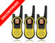 Discontinued 3 Pack Motorola MH230TPR Two Way Radios with Dual Charger, Headsets and Rechargeable Batteries