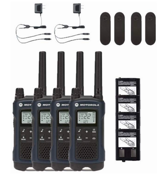 Motorola Talkabout T460 Two-Way Radio 4-Pack Two-Way City