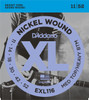 D'addario EXL116 Electric Guitar Strings (11-52)
