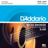 D'addario EJ36 80/20 Bronze 12-String Guitar Strings