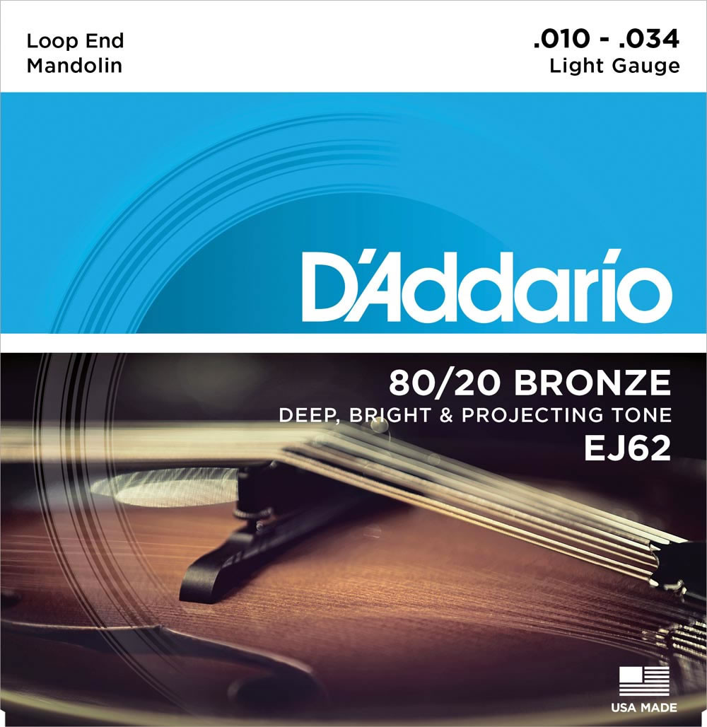 D'addario EJ62 Mandolin Strings